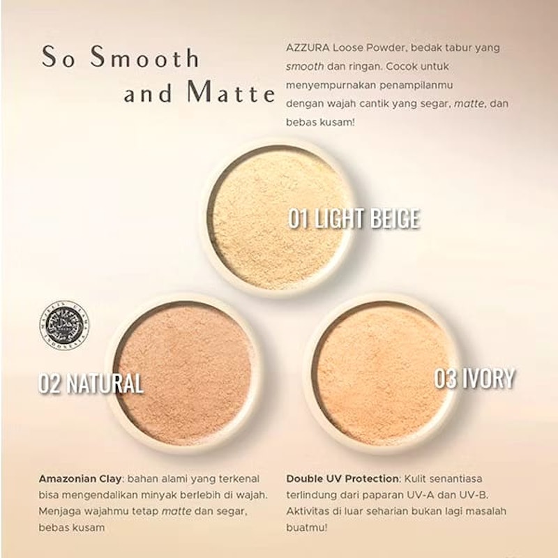 AZZURA Loose Powder Fresh Look 2