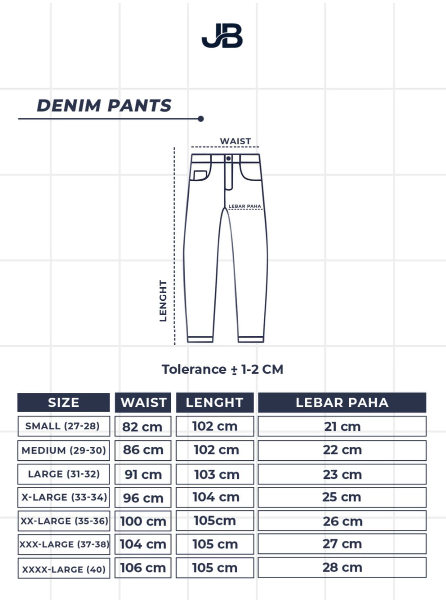 JB Celana Jeans Pria Denim Bioblitz 5