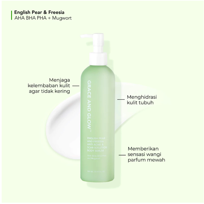 Grace and Glow English Pear and Freesia Anti Acne Hand and Body Lotion