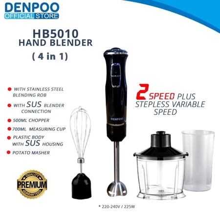 Denpoo Mandiri Indonesia Denpoo Hand Blender HB5010K-GS