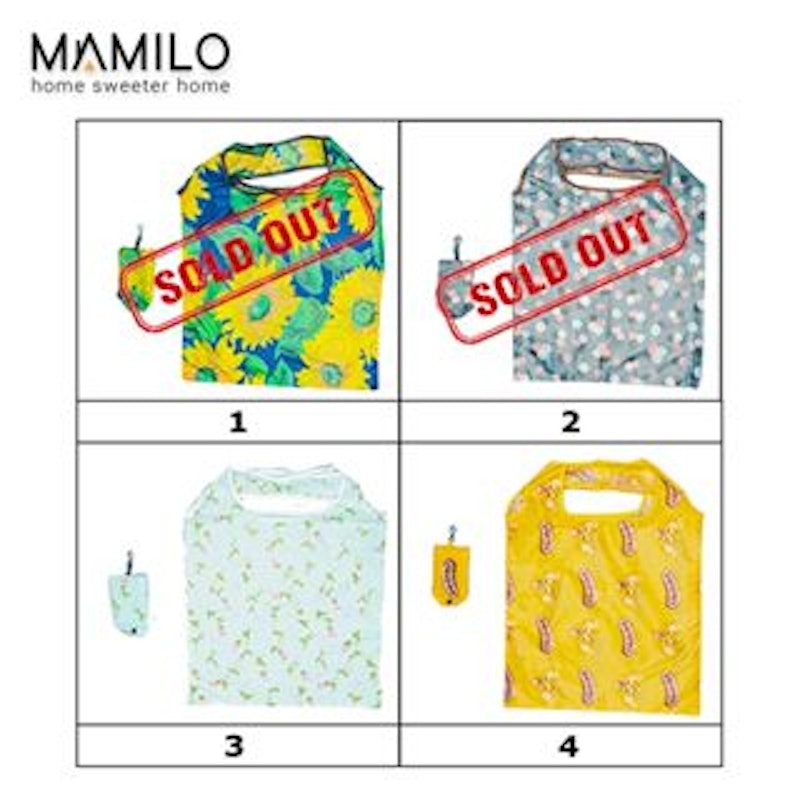 Tas Belanja Lipat Motif Ramah Lingkungan 5