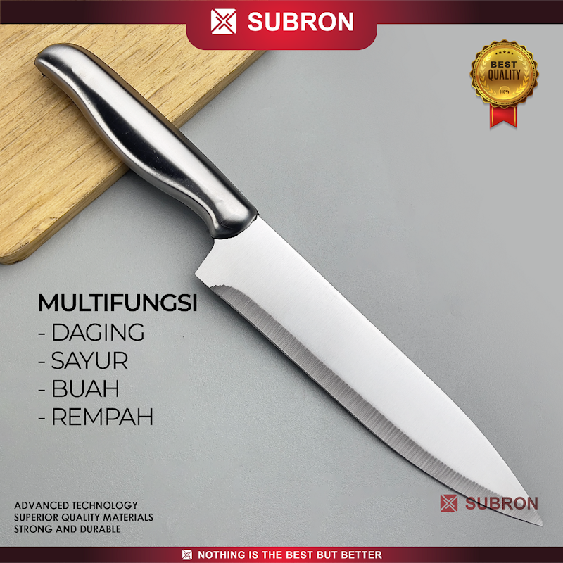 Subron Pisau Dapur Stainless 2