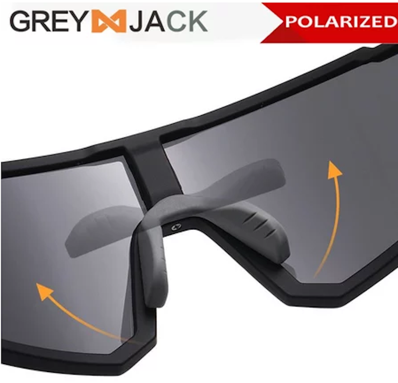 Grey Jack Sport Sunglasses Black 2