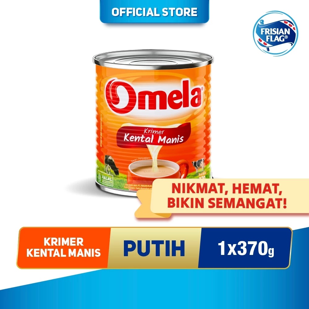 Frisian Flag Indonesia Omela Krimer Kental Manis 370 gram
