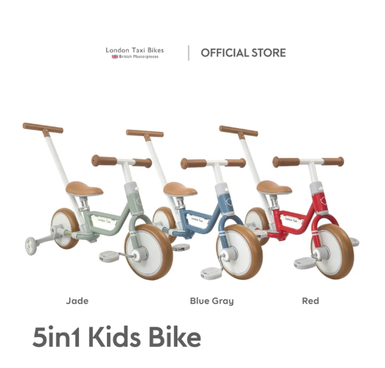 Jefferys Indonesia London Taxi 5 in 1 Kids Bike