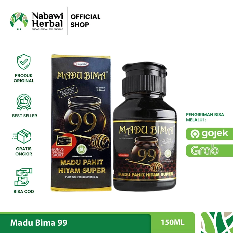 Madu Bima 99 Madu Pahit Hitam Super 2