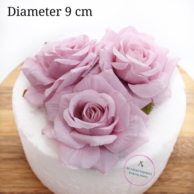 Cake Topper Hiasan Kue Mawar 2