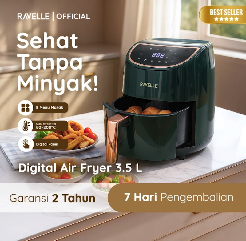 Ravelle Digital Air Fryer