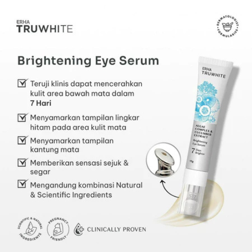 ERHA ERHA Truwhite Algae Complex & Cucumber Extract Brightening Eye Serum