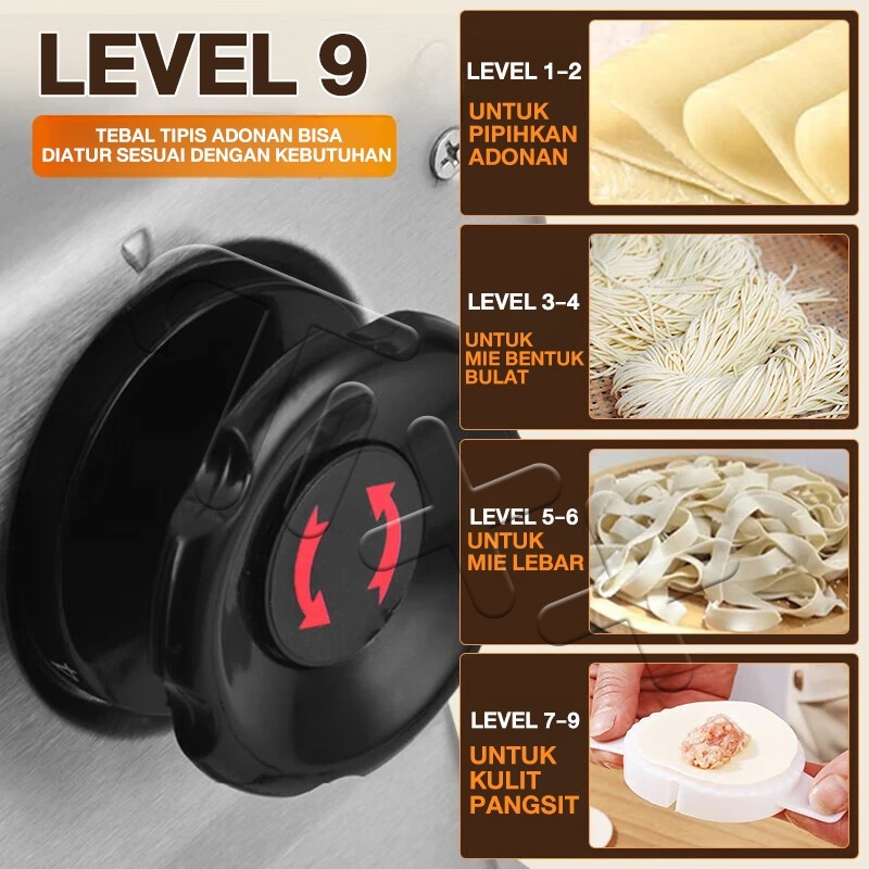  TIXX Noodle Maker Machine 2 pisau