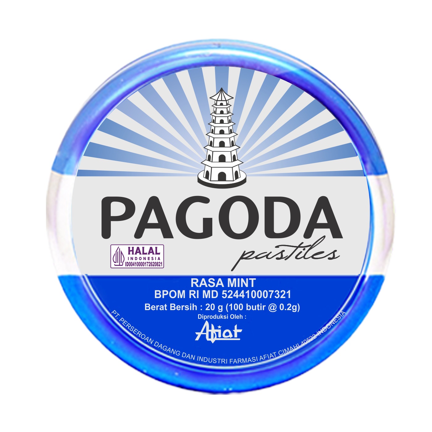 Pagoda ｜ Pastiles Rasa Mint 