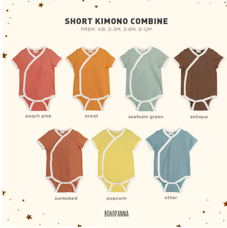 Bohopanna Short Kimono Combine 2