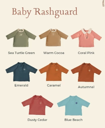  Noël Au Soleil Baby Rashguard & Swim Diapers