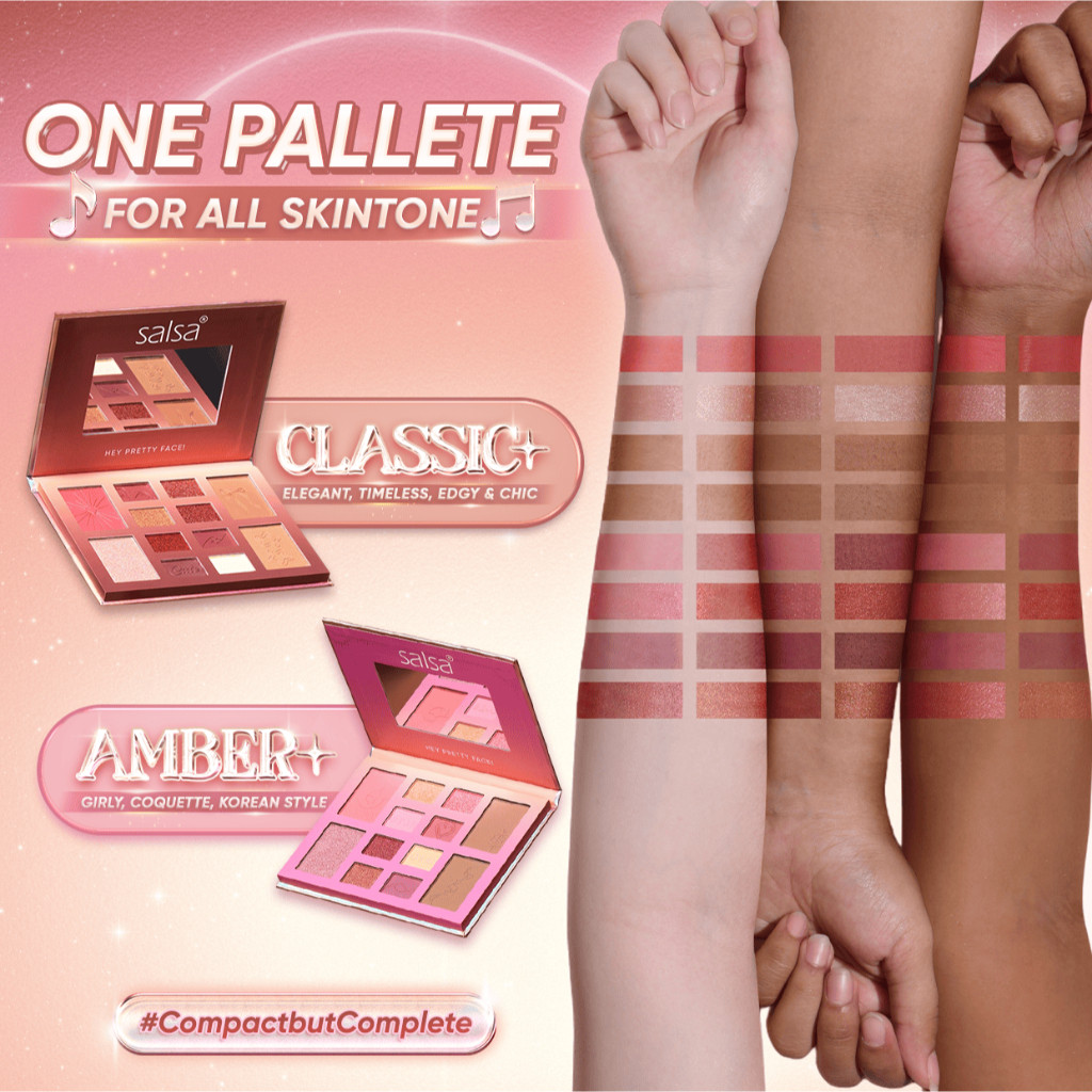 Salsa Cosmetics Salsa Rhapsody Classic Pro Palette