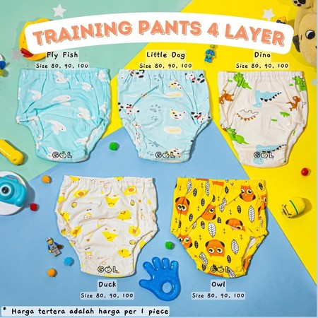  GOL Baby Training Pants 4 Layer