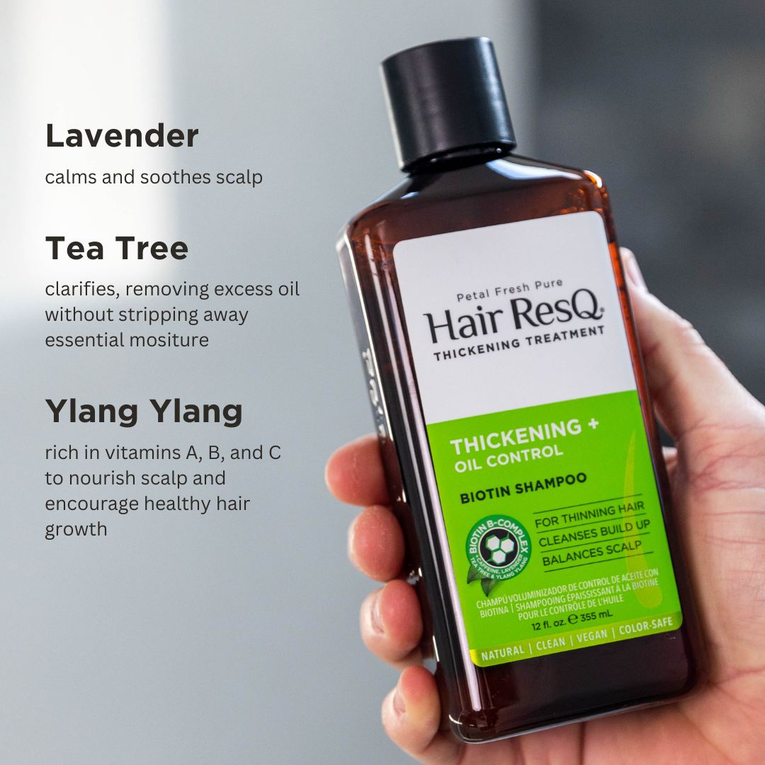 Petal Fresh Pure Hair ResQ Thickening Treatment Oil Control Shampoo with Biotin 3