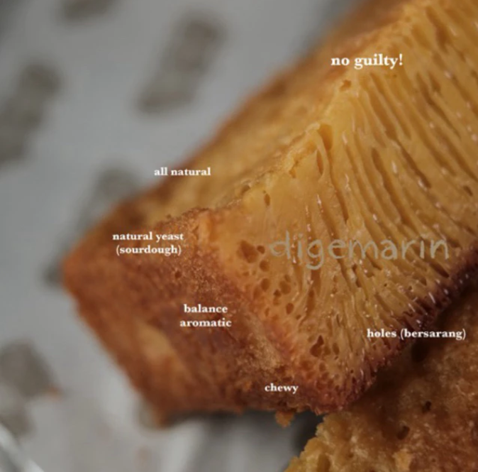  Digemarin Sourdough Bika Ambon