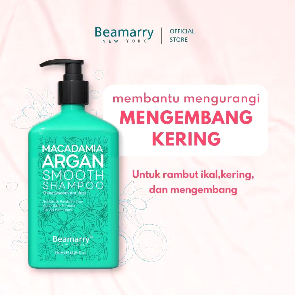Beamarry New York Beamarry Macadamia Argan Smooth Shampoo