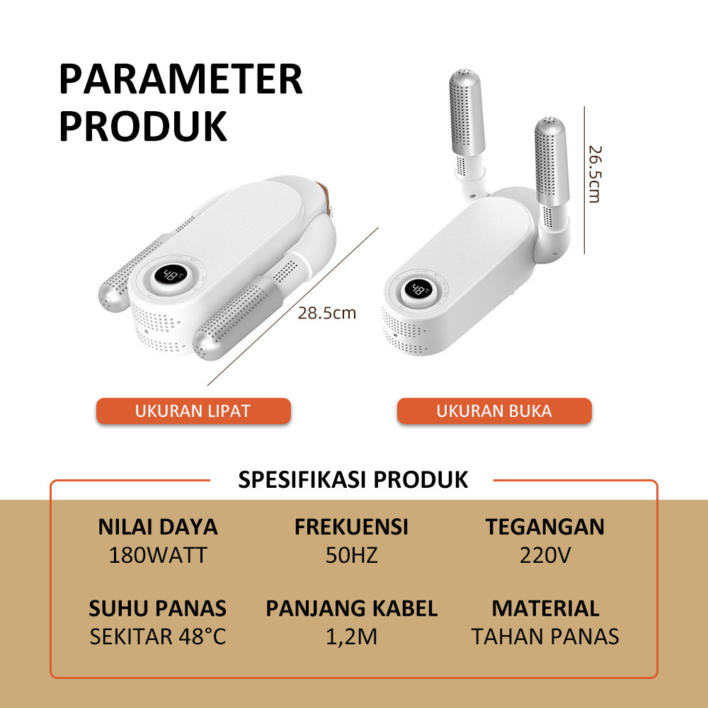  Bonkyo Pengering Sepatu Elektrik