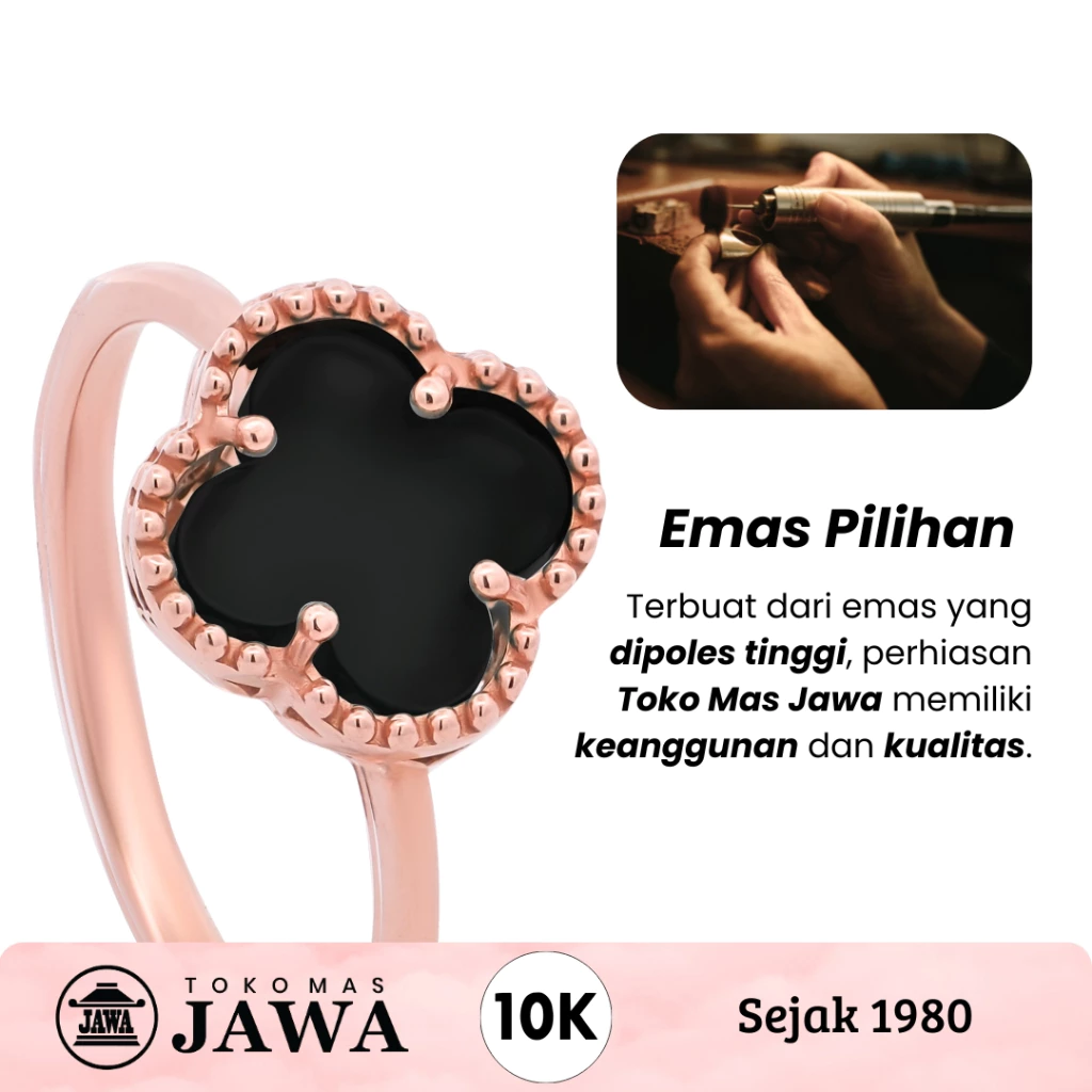 Toko Mas Jawa Cincin Emas Miniclovia