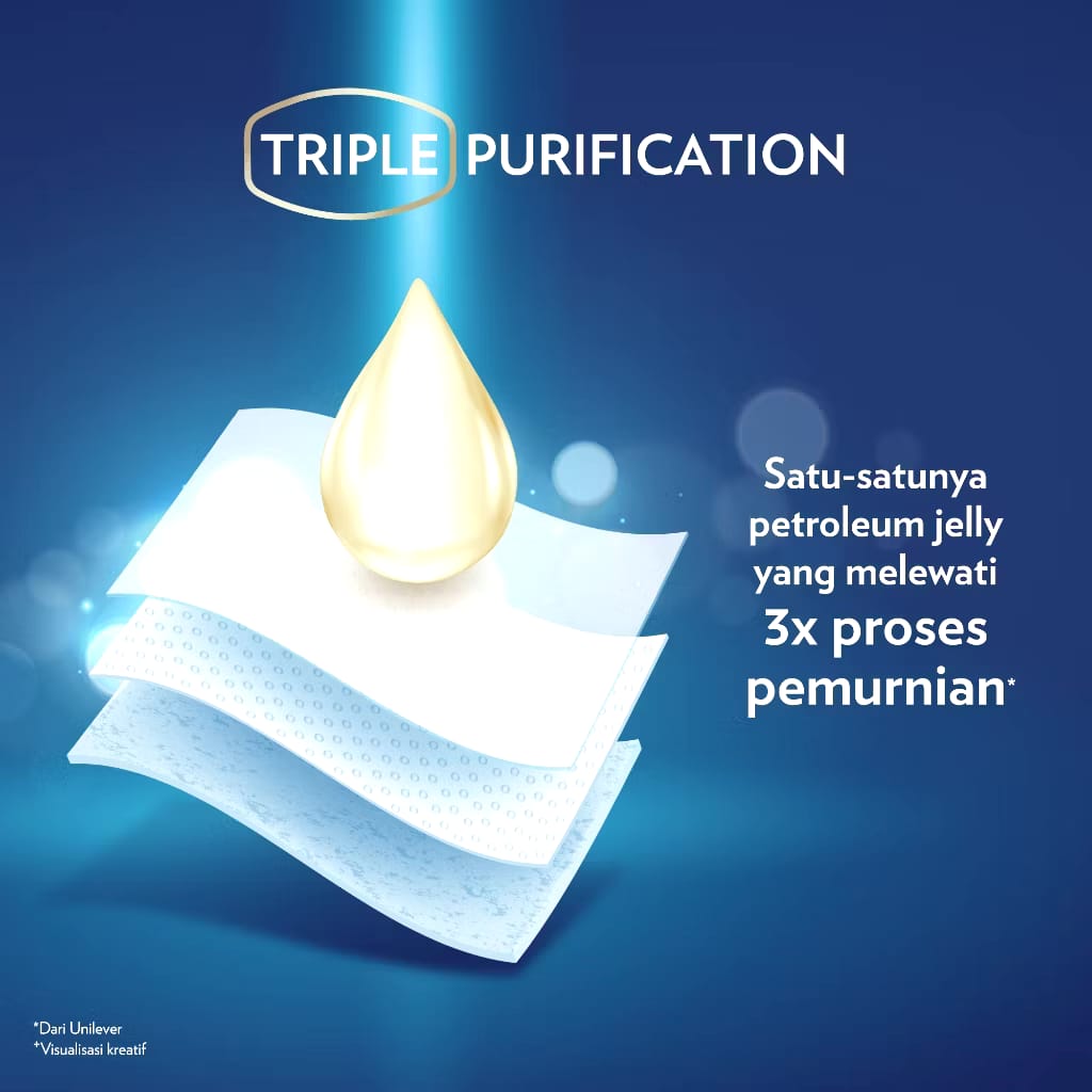 Unilever Indonesia Vaseline® Original 100% Pure Repairing Jelly