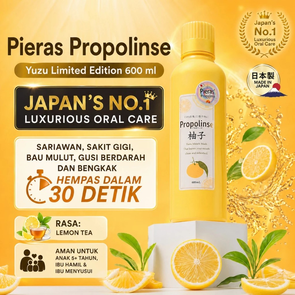 Pieras Propolinse Yuzu Mouth Wash 2