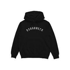 Roughneck Black Sig White Hoodie