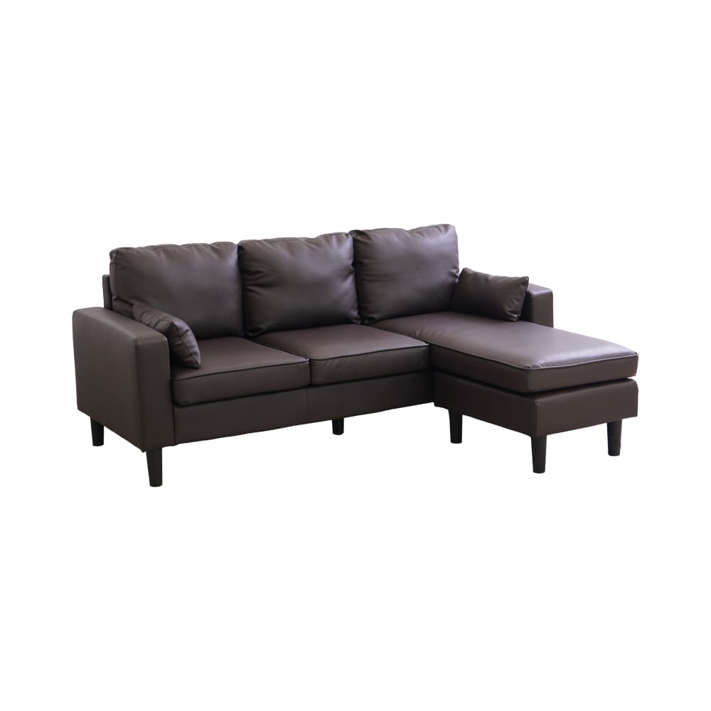 Home Center Indonesia Selma Leander Sofa Modular Sudut Kulit