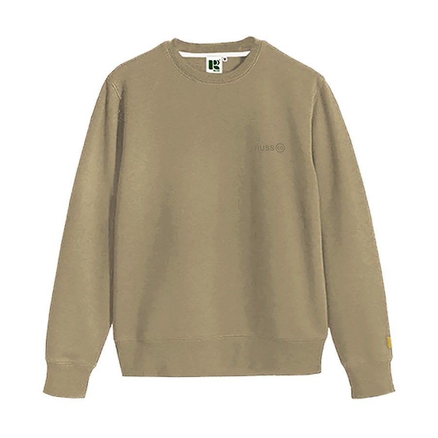 Russ Sweater Crewneck Primary Khaki 1