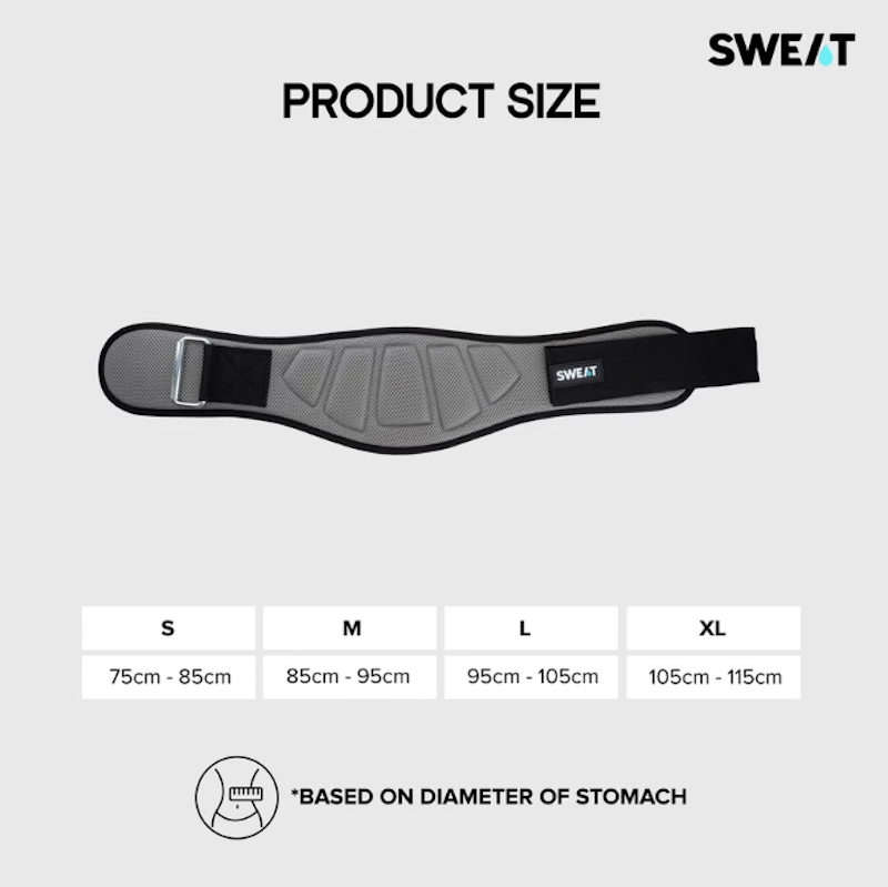 SWEAT Weightlifting Belt Eva 3
