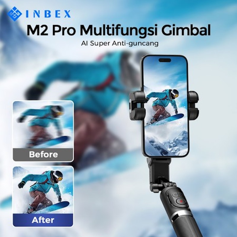 INBEX Pro AI Gimbal Stabilizer Tripod M2