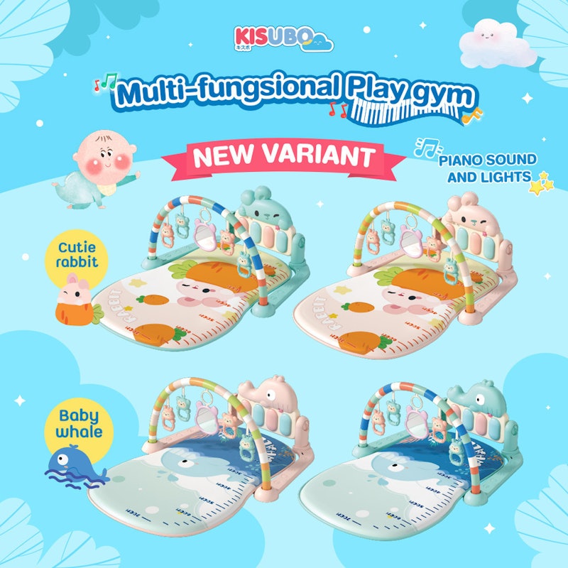 Kisubo Multi-Fungsional Play Gym 2