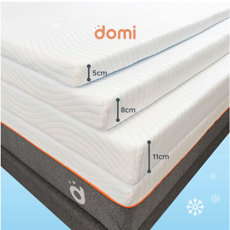Domi Mattress Topper AIR 90 x 200 3