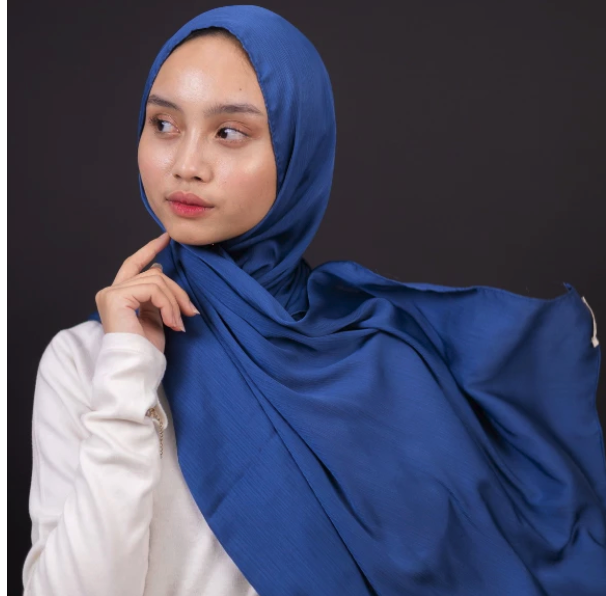 Tiebymin  Tiebymin Fuschia Luxury Silk Pashmina