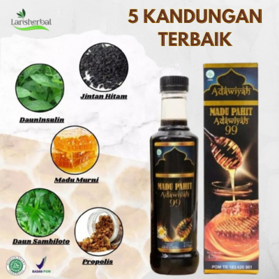 Adawiyah 99 Madu Hitam Pahit 5