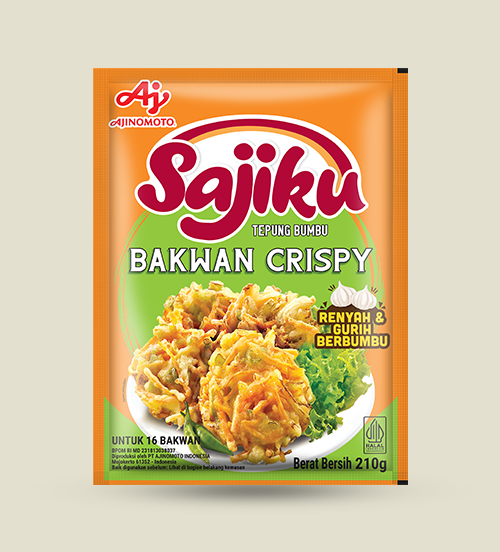 Ajinomoto Sajiku® Tepung Bumbu Bakwan Crispy