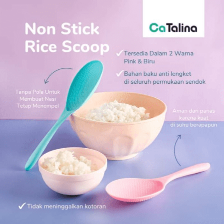 CaTalina Non Stick Rice Scoop