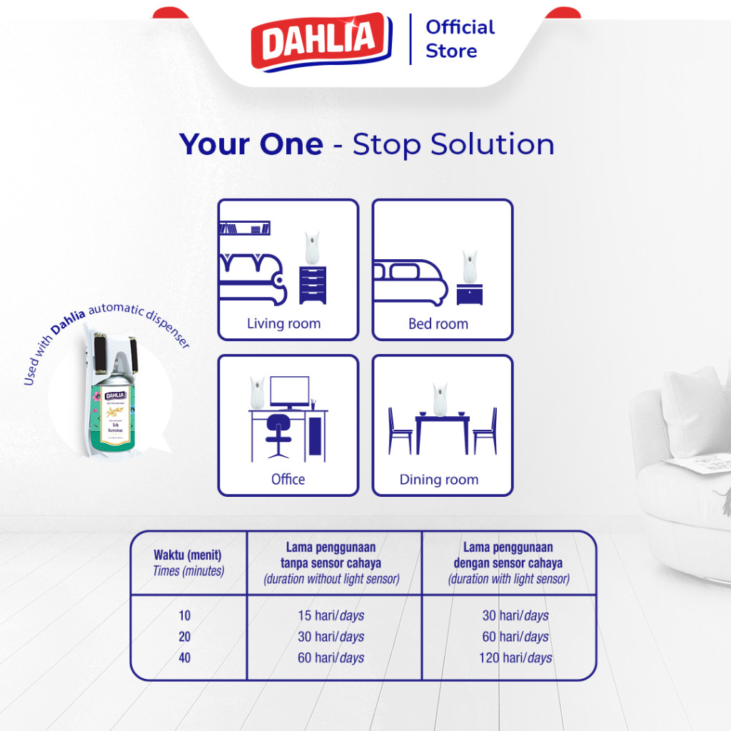 Air Freshener Matic Spray + Free Refill 4