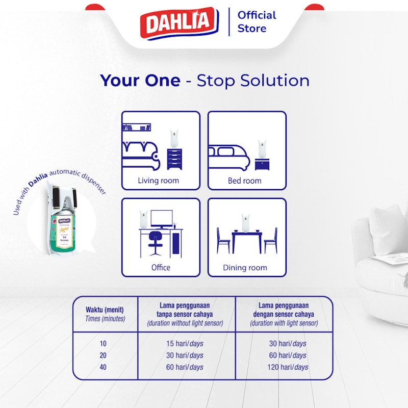 Air Freshener Matic Spray + Free Refill 4