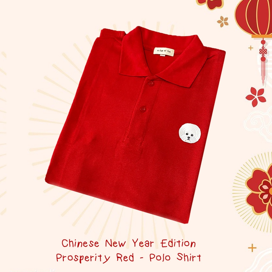 Imlek Edition (Prosperity Red) Polo Shirt