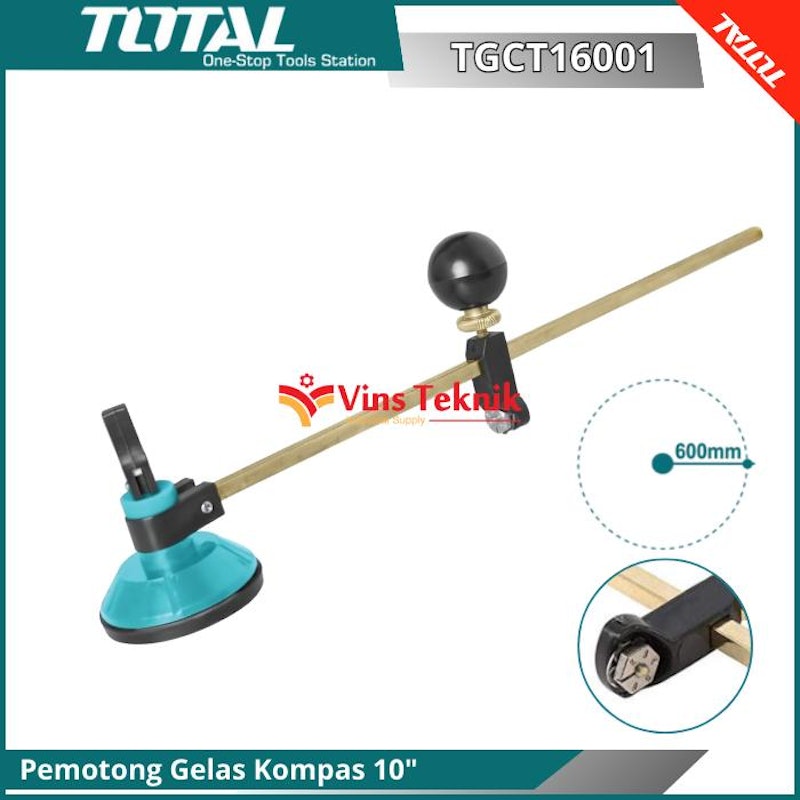 Total Compasses Glass Cutter 10" 4