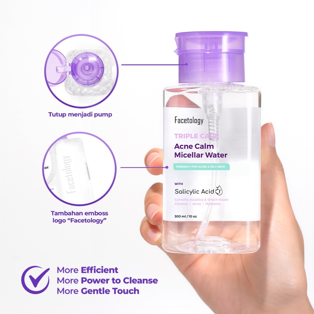 Facetology Innovation & Technology Facetology Triple Care Acne Calm Micellar Water