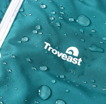 Troveast Sporty Jacket Parasut Unisex Windbreaker Austin Soft Green