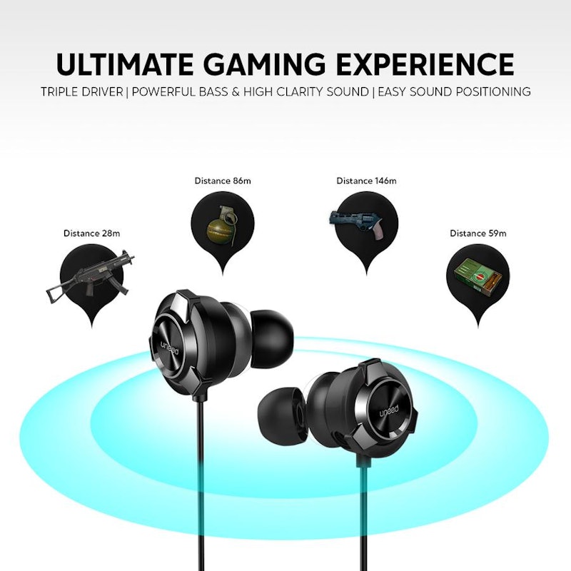 Uneed In Ear Gaming Earphone 3