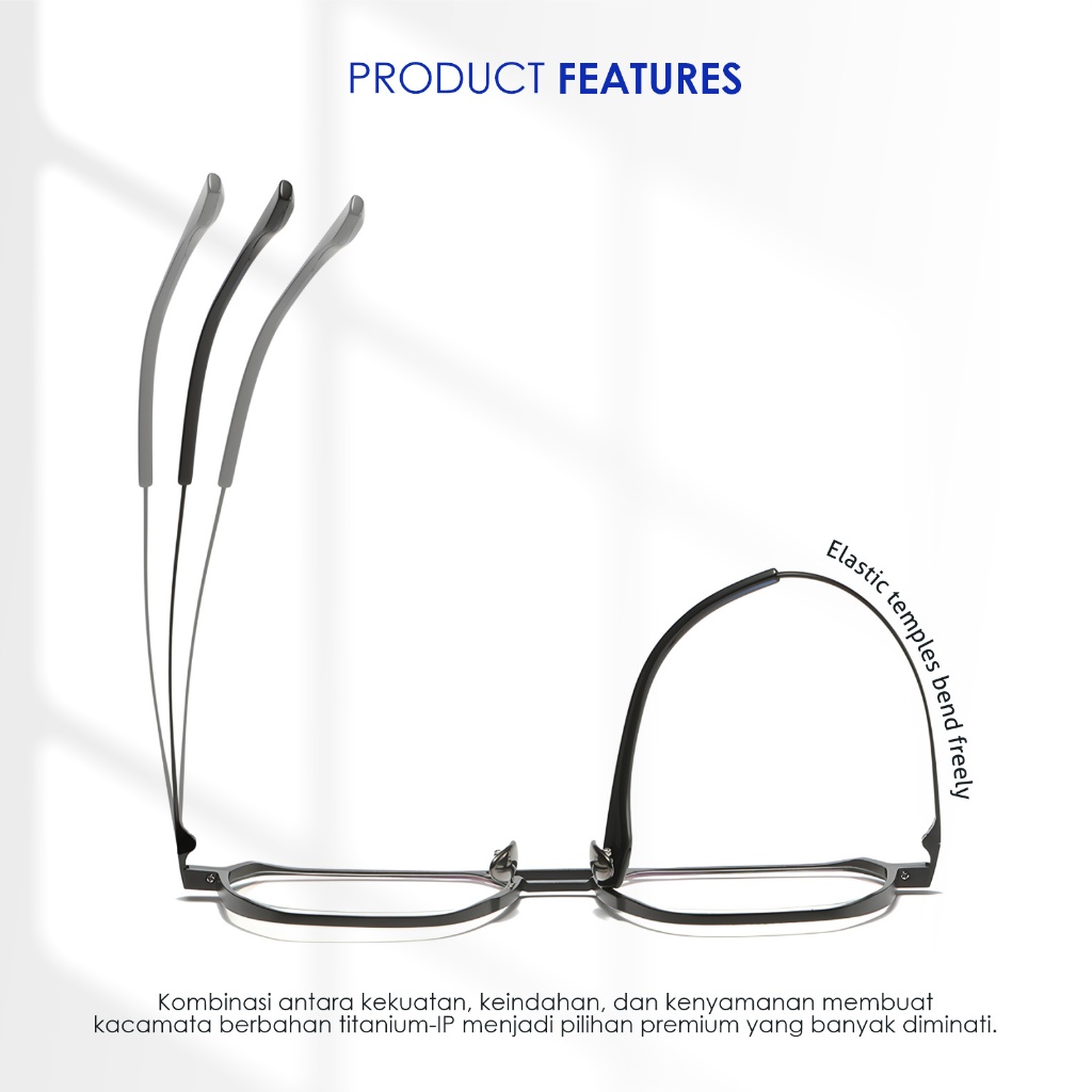  Pulais Eyewear Kacamata Aviators Antiradiasi  20239