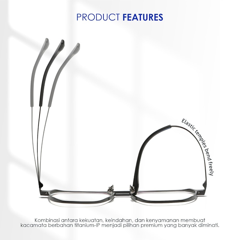 Pulais Eyewear Kacamata Aviators Antiradiasi 5