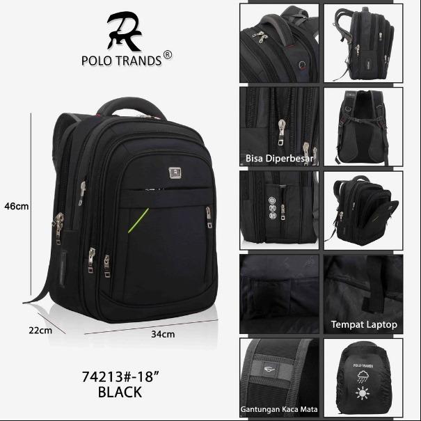 Polo Trands Tas Expandable 74213