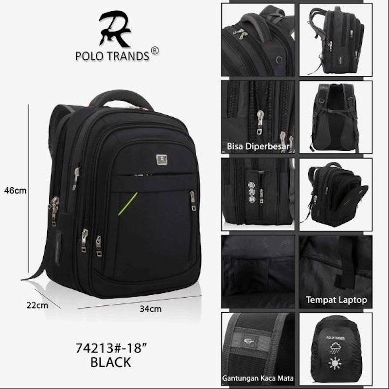 Polo Trands Tas Expandable 5