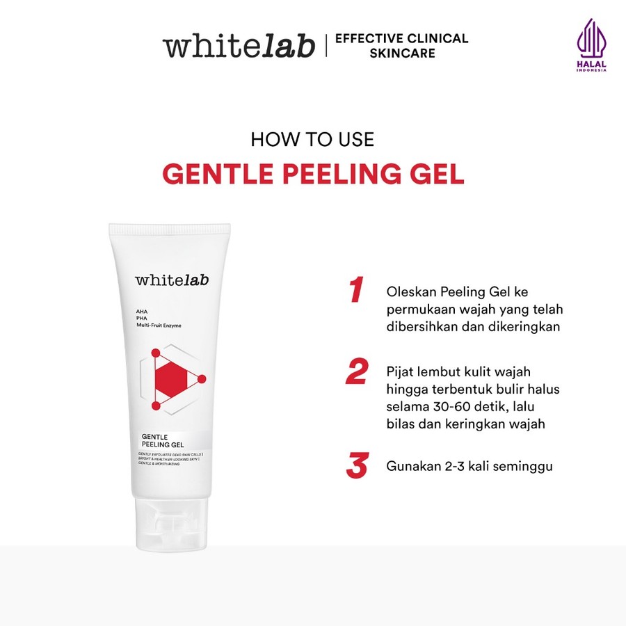 Natura Deca Kosmetika Whitelab Gentle Peeling Gel