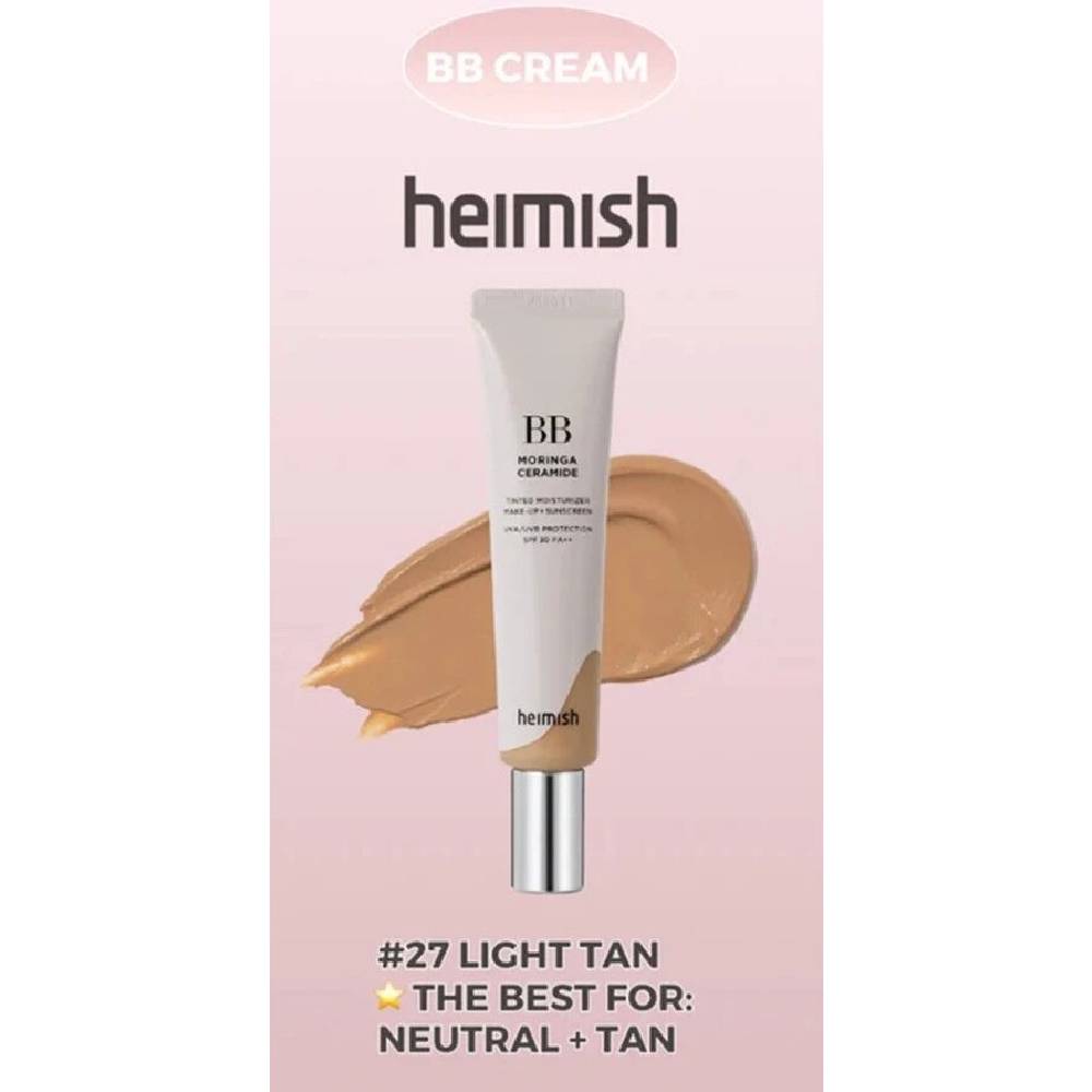 Heimish Moringa Ceramide BB Cream Light Tan